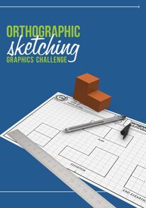 Orthographic sketching task booklet.